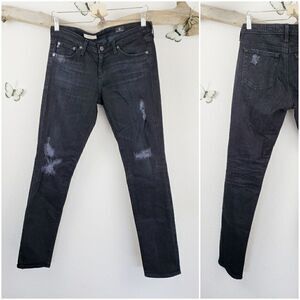 AG Adriano Goldschmied distressed the stilt jean